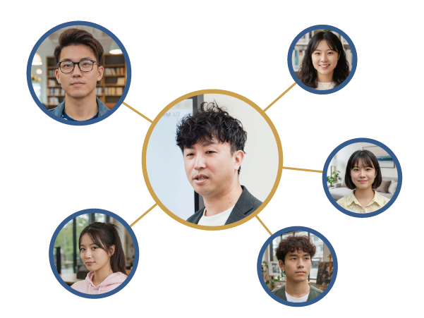 小班教學示意圖